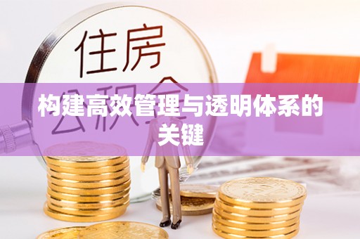 阿克苏构建高效管理与透明体系的关键