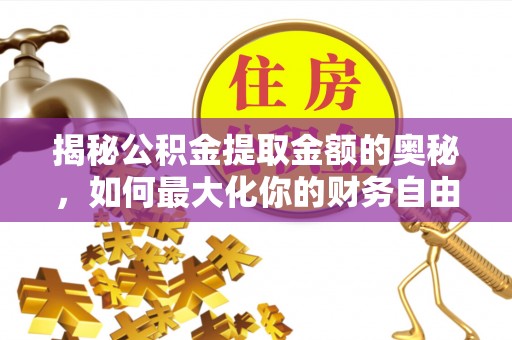 阿克苏揭秘公积金提取金额的奥秘，如何最大化你的财务自由
