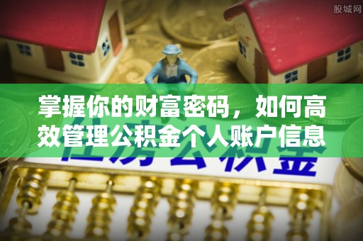 阿克苏掌握你的财富密码，如何高效管理公积金个人账户信息