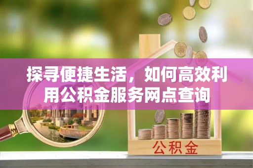 阿克苏探寻便捷生活，如何高效利用公积金服务网点查询