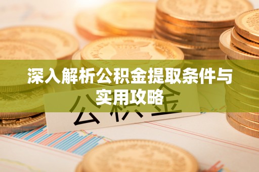 阿克苏深入解析公积金提取条件与实用攻略